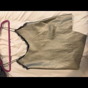 Asymmetrical tank top Zara